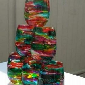 Set of 10 Custom glasses and personalized